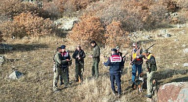 Aksaray jandarma dron ile kaçak avcı peşinde