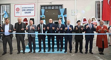 Aktarma mahallesi köy konağı açıldı
