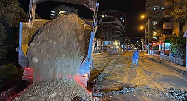 Alanya'da drenaj çalışması