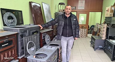 Alaplı'da sobaya ilgi yok, kuzine satışları revaçta