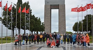 Altınovalı öğrenciler Çanakkale'de