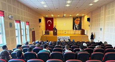 Altıntaş MYO'da "Peygamberimiz, İman ve İstikamet" konulu söyleşi