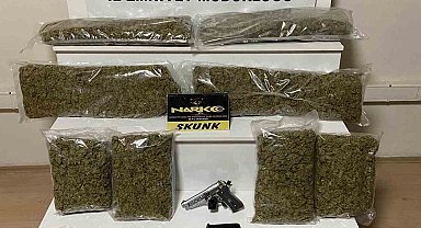 Ambulansla Balıkesir'e uyuşturucu taşırken yakalandılar