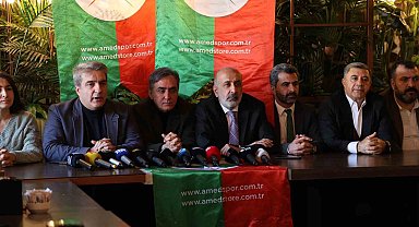 Amedspor kenetlenemeye devam ediyor, destek için herkese teşekkür edildi