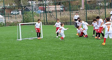 Anaokulları arasında futbol turnuvası