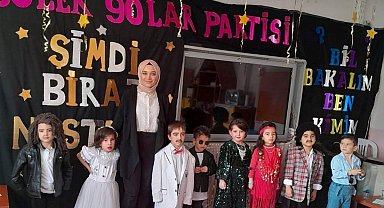 Anasınıfında 80'li, 90'lı yıllar etkinliği