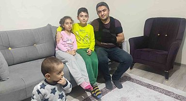 Ankara'da sokak köpeği dehşeti kamerada: Kızını korumak için koşarken kucağındaki çocuğuyla yere düştü