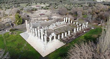 Apollon Smintheus Tapınağı'nda yeni kazı alanları jeoradarla belirleniyor