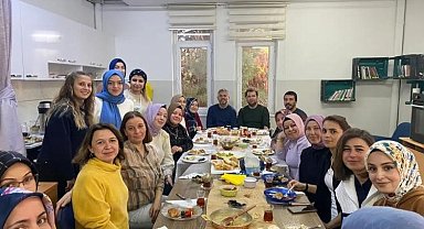 Aşçılık kursiyerleri kahvaltı programı düzenledi