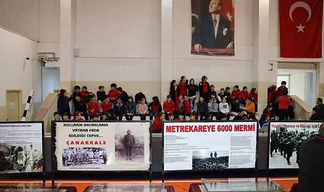 Atakum'da "Çanakkale Savaşı Eserleri" sergisi