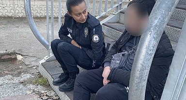 Atlamak üzereyken vatandaş yakaladı
