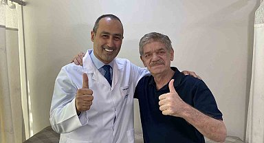 Ayağındaki yara parmağından etti: "Tek parmakla kurtarınca bayram ettim"