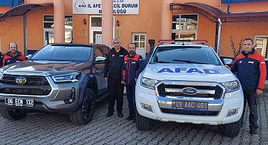 Aydın AFAD'a yeni arazi aracı