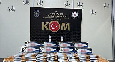Aydın'da 10 kilo kaçak tütün ele geçirildi