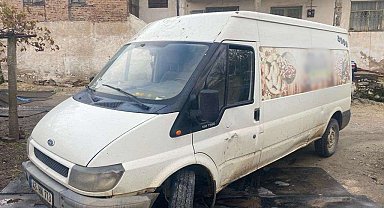 Aydın'da çalınan kamyonet Muğla'da bulundu