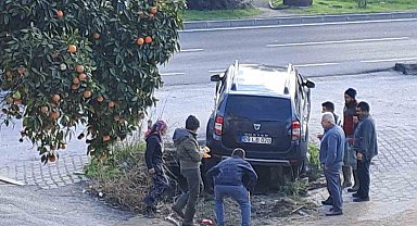 Aydın'da dikkatsizlik kaza getirdi