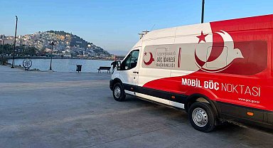 Aydın'da Mobil Göç Noktaları kuruldu
