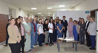 Aydın'da sağlıkçılardan 'Acil Sağlık Hizmetleri Haftası' kutlaması