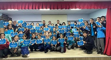 Aydıntepeli öğrencilere 'Gıda Güvenilirliği, Gıda Kayıpları ve İsrafı' konularında eğitim verildi