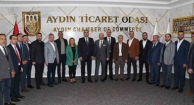 AYTO Başkanı Ülken, Tacikistan heyetini ağırladı