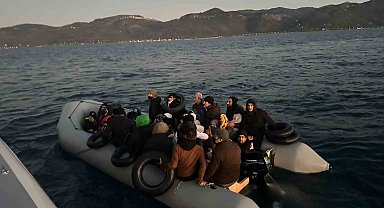 Ayvacık açıklarında 116 kaçak göçmen yakalandı