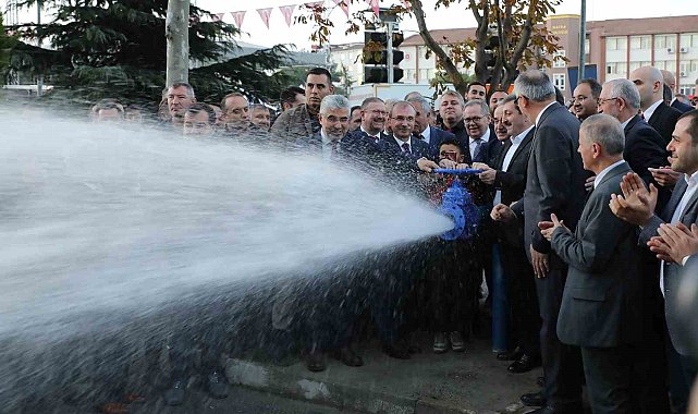 Bafra'da yapılan 1 milyar 165 milyon liralık yatırımlara görkemli açılış