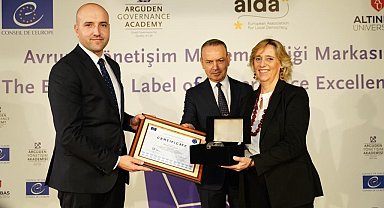 Bağcılar Belediyesi "Avrupa Yönetişim Mükemmelliği Markası" oldu