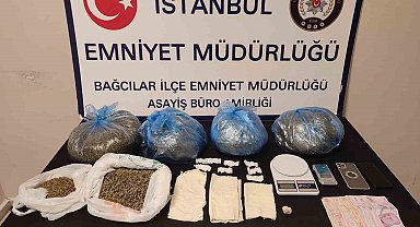 Bağcılar'da uyuşturucu denetimi: 4 kilo 330 gram bonzai ele geçirildi