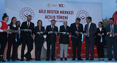 Bakan Göktaş, Şırnak Aile Destek Merkezi ve Kadın Yaşam Merkezinin açılışını yaptı