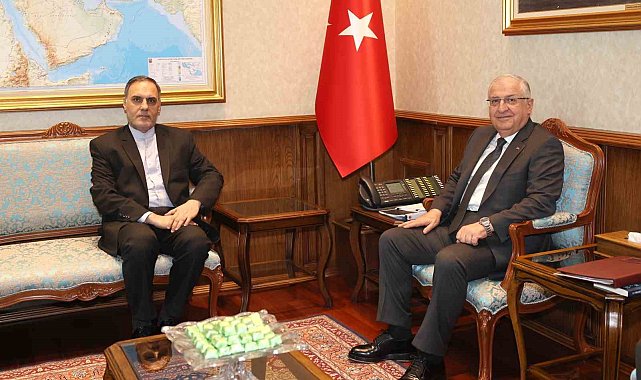 Bakan Güler, İran Büyükelçisi Habibollahzadeh'i kabul etti