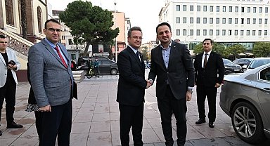 Bakan Yardımcısı Eminoğlu'ndan, Vali Ünlü'ye ziyaret