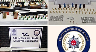 Balıkesir'de 'Kafes' operasyonlarında 8 şahıs yakalandı
