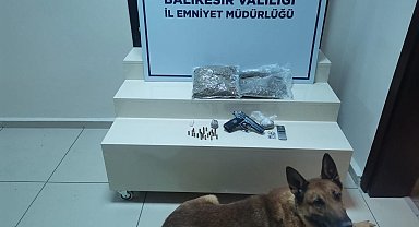 Bandırma'da uyuşturucu operasyonunda 2 kişi yakalandı