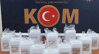 Bartın'da 60 litre etil alkolle yakalandı, bahanesi yılbaşına hazırlık oldu