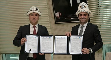 Başiskele ile Kırgızistan'ın Çolpon Ata kenti kardeş şehir oldu