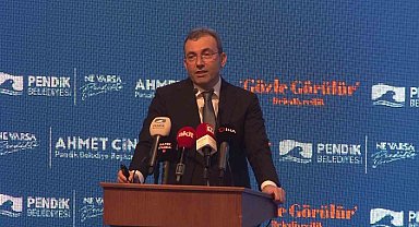 Başkan Ahmet Cin 4 buçuk yılda yapılan projeleri anlattı