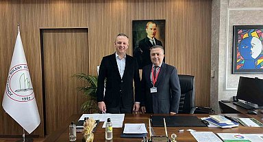 Başkan Alan'dan Başhekim Bahadır'a "hayırlı olsun" ziyareti