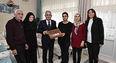 Başkan Alim Işık'tan taziye ziyareti