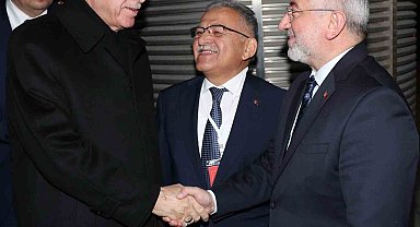 Başkan Aşgın, Cumhurbaşkanı Erdoğan ile bir araya geldi
