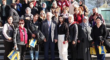 Başkan Aygün hizmete sunduğu projeleri anlattı