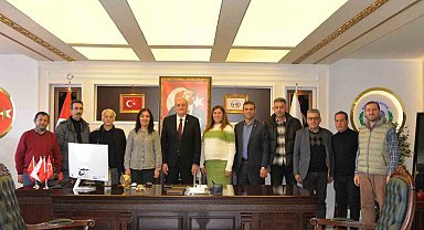 Başkan Bakkalcıoğlu, Birleşik Emekliler Sendikası yeni yönetimi ile bir araya geldi