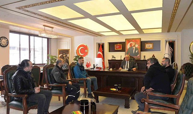 Başkan Bakkalcıoğlu, Yeni Sanayi esnafını ağırladı