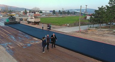 Başkan Bakkalcıoğlu Yeşilkent üst geçidi çalışmalarında incelemelerde bulundu