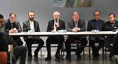 Başkan Başdeğirmen sanayi esnafıyla bir araya geldi