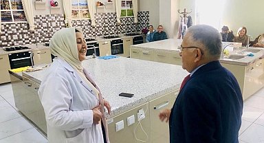 Başkan Büyükkılıç, KAYMEK Akademi'yi ziyaret etti