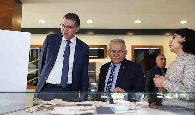 Başkan Büyükkılıç'a Başsavcı Bölükbaşı'dan ziyaret
