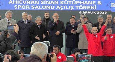 Başkan Çolakbayrakdar, "İnsanların mutlu yaşayabileceği bir Kocasinan inşa ediyoruz"