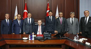 Başkan Güler, Cumhurbaşkanı Erdoğan ile görüştü
