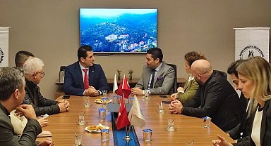Başkan Güngör'den Babadağ iş dünyasıyla buluştu