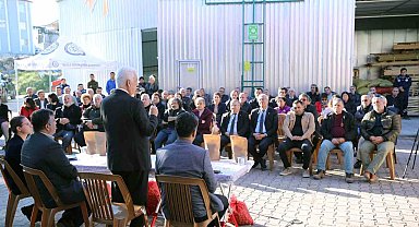 Başkan Gürün Kavaklıdere'de kooperatif üyeleri ile bir araya geldi